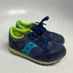 Saucony boys jazz sneakers blue size 10.5